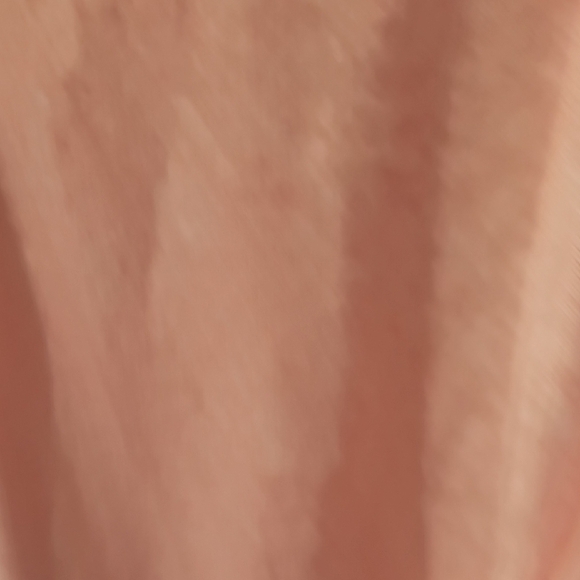 Peach Graphic Tee with Colorful Text - Picture 7 of 8